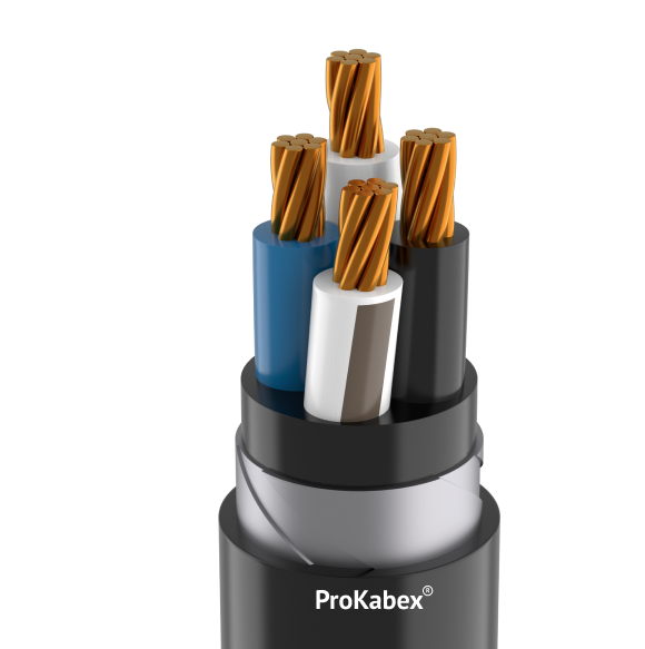 Кабель силовой ВБШвнг-LS-ХЛ 4х35 мк(N)-0,66 ТРТС