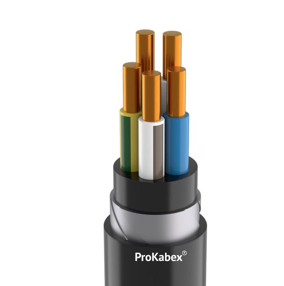 Кабель силовой ВБШвнг(А)-LS-ХЛ 5х6ок(N.PE)-0.660  тртс