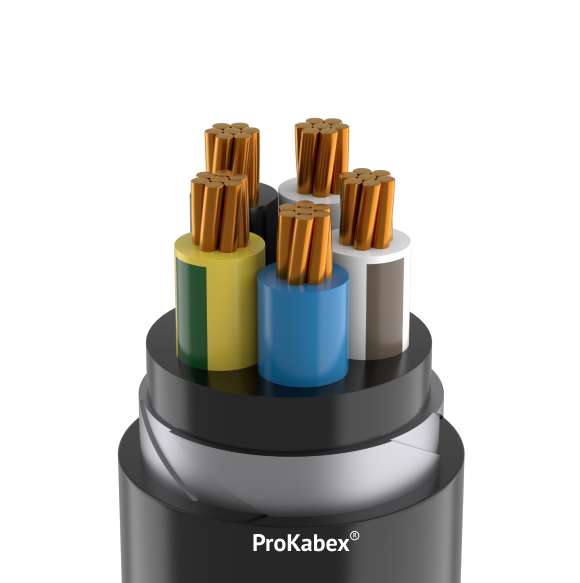Кабель силовой ВБШвнг-LS-ХЛ 5х50 мк(N,PE)-0,66 ТРТС