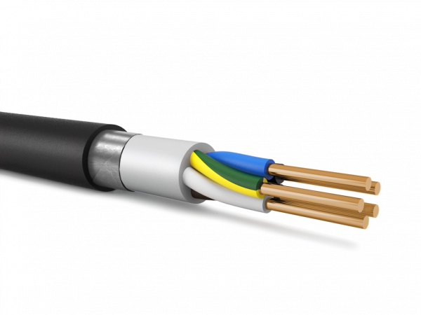 Кабель силовой ВБШв 5х6ок(N.PE)-1 однопроволочный ТРТС ВНИИКП