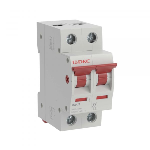 Выключатель нагрузки двухполюсный40A