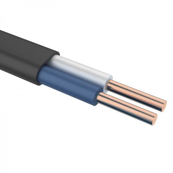 Кабель силовой ВВГ-П 2х4,0 ок(N) -1 ТРТС