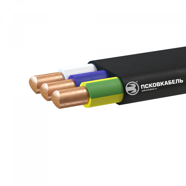 Кабель силовой ВВГ-П 3х4ок(N,PE)-1