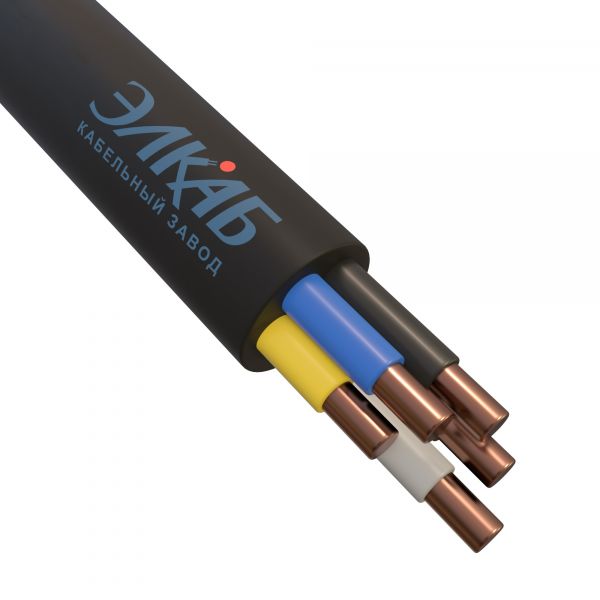 Кабель силовой ВВГнг(А)-LSLTx 5х2,5 ок (N,PE) - 0,66 кВ ТРТС
