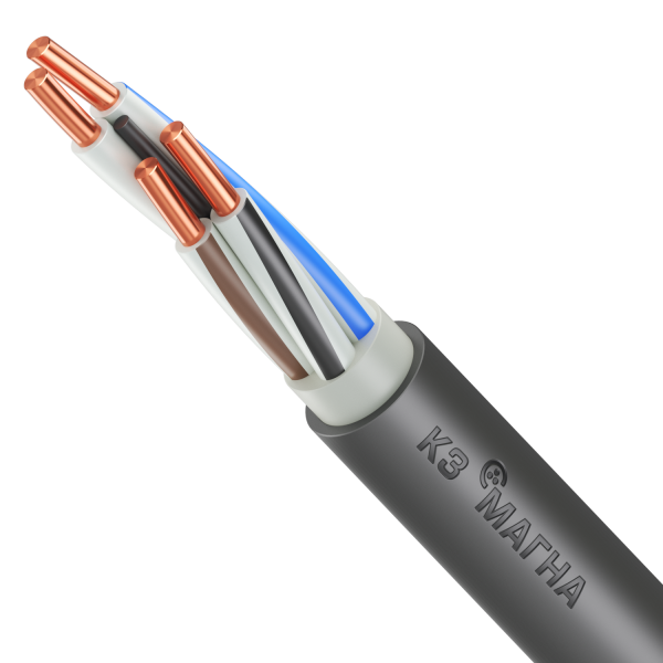 Кабель силовой ВВГ нг (А) LS 4х16-ок-06ТРТС однопроволочный
