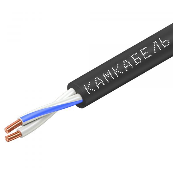 Кабель силовой ВВГнг(А)-LS 2х2,5ок(N)-0,66 уп-100м