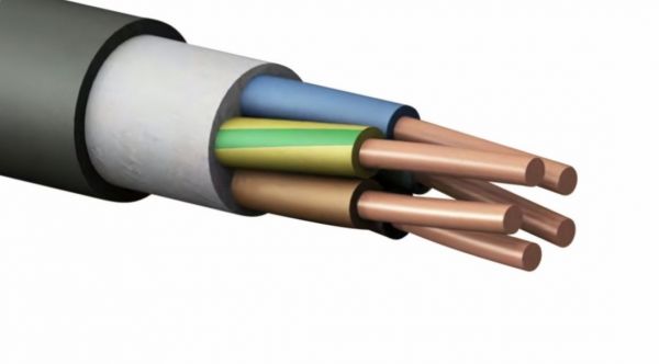 Кабель силовой ВВГнг(А)-LSLTX 5х10-0,66 барабан ТРТС