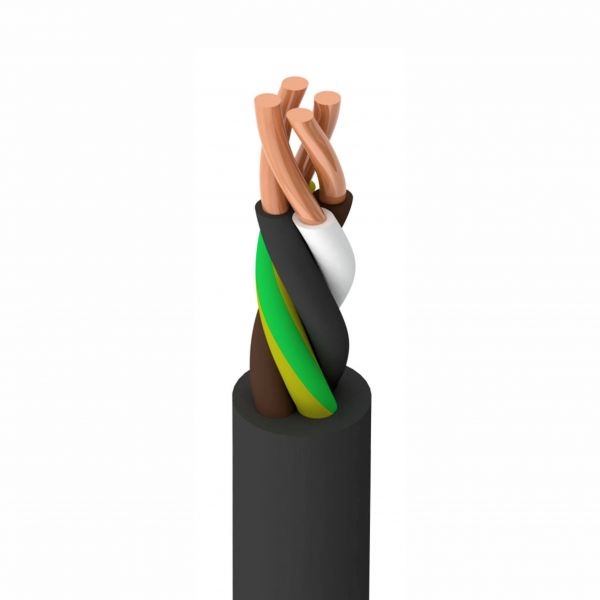 Кабель силовой ВВГнг(А)-LSLTx 4х2.5-0.660 (бел.зап.) ТРТС