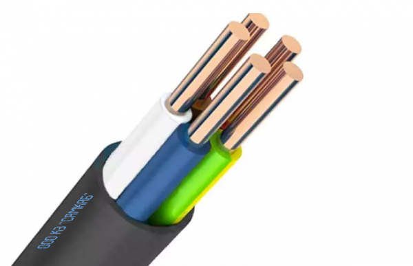 Кабель силовой ВВГнг(А)-LS 5х6 (N,PE)-0,66 100м ТРТС