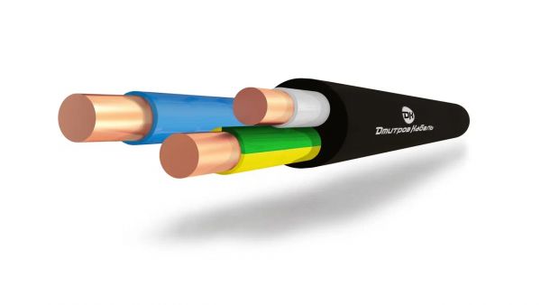 Кабель силовой ВВГнг(А)-LSLTx 3х4-1(А) ТРТС бухта 100м