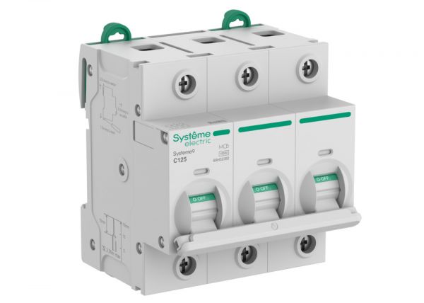 Выключатель автоматический (АВ) 27мм C 125A 3P 10 kA 400В Systeme9