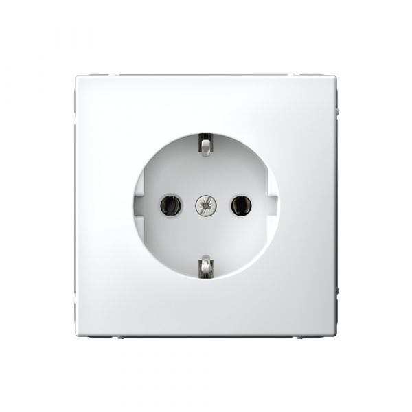 ARTGALLERY РОЗЕТКА с заземлением, 16А, механизм, быстрозажимные клеммы, лотос