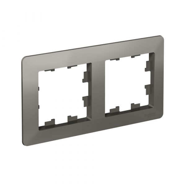 ATLASDESIGN AIR 2-постовая РАМКА, СТАЛЬ/дымчатый черный