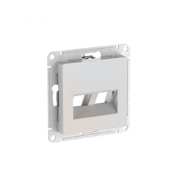 ATLASDESIGN НАКЛАДКА двойная для информационных функций типа Keystone, ЖЕМЧУГ