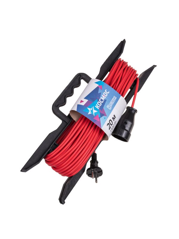 Удлинитель рамка 6А 1 гн ПВС 2*0,75 20м