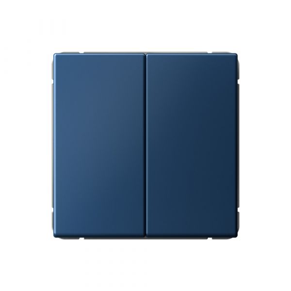 ARTGALLERY 2-клавишный ПЕРЕКЛЮЧАТЕЛЬ, 10АХ, механизм, быстрозажимные клеммы, АКВАМАРИН