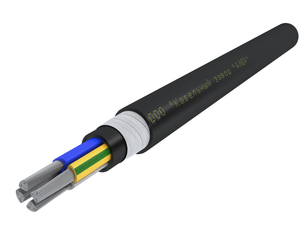Кабель силовой  АПвБШв 4х150 мс(PE)-1 Ч, бар