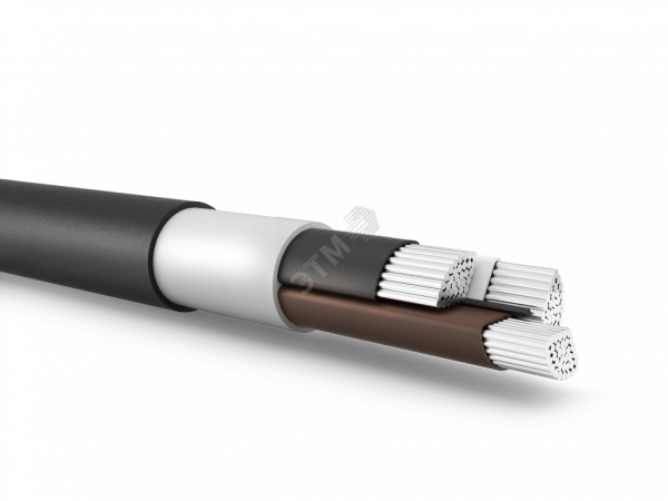 Кабель силовой АВВГнг(А)-LS 3х240мс(N,PE)-1 ТУ 16.К71-310-2001 ТРТС ВНИИКП