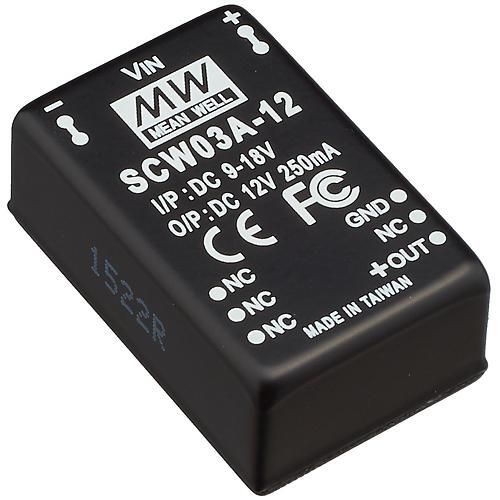 Преобразователь DC/DC Mean Well SCW03A-12