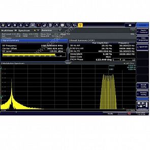 Измерения сигналов VOR/ILS Rohde&Schwarz FSW-K15 для анализаторов спектра и сигналов