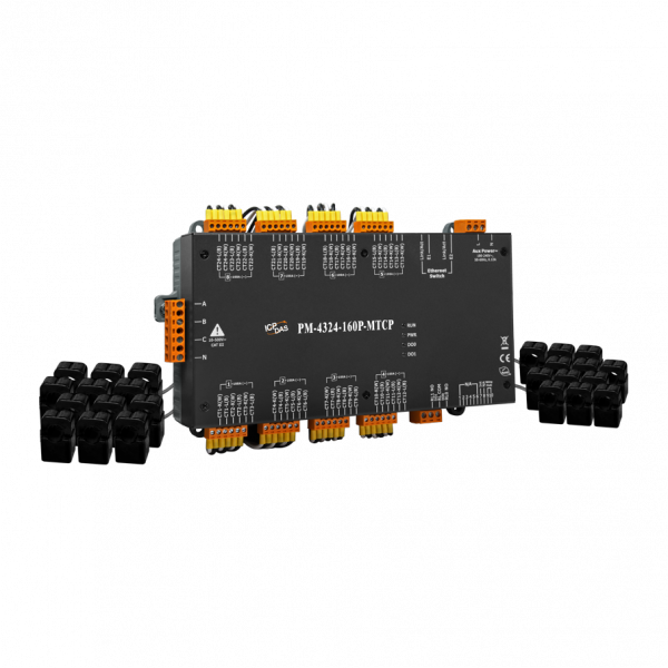 Интеллектуальный многоканальный измеритель параметров сети PM-4324-160P-MTCP