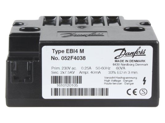 Трансформатор поджига Danfoss EBI4 M 052F4038