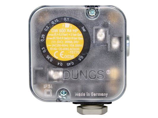 Реле давления Dungs GW 500 A4 HP клеммное соединение