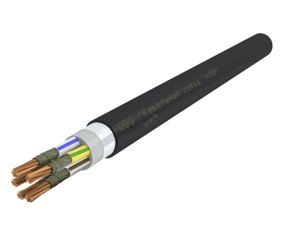 Кабель силовой ВВГЭанг(А)-FRLS 5х35.0 мк(N.PE)-0.66 Ч. бар