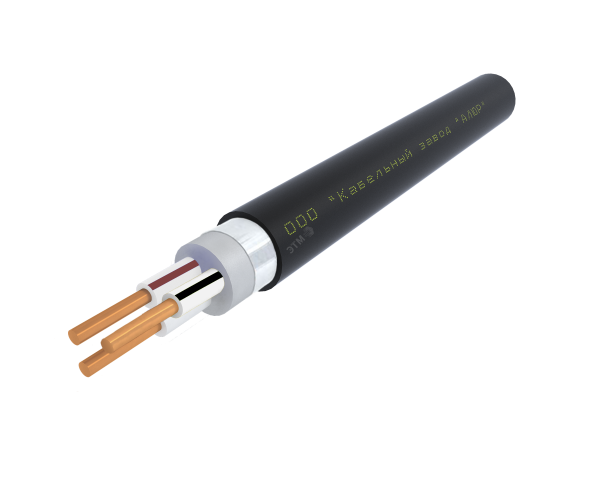 Кабель силовой ВВГЭанг(А)-LS 3х2.5 ок(N.PE)-1 Ч. бар
