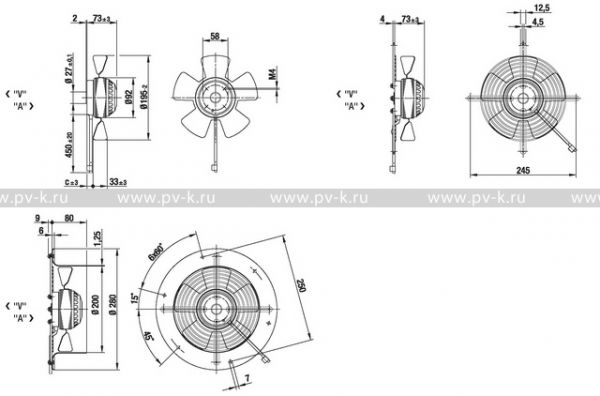 EBMPAPST S4D200-BA04-02