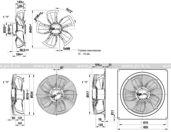 EBMPAPST W3G500-CE33-01