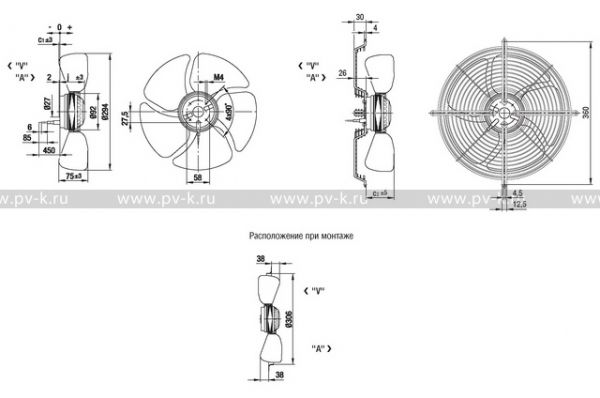 EBMPAPST A4E300-AH26-06