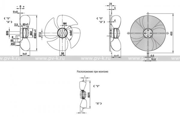 EBMPAPST A4E360-AC20-06