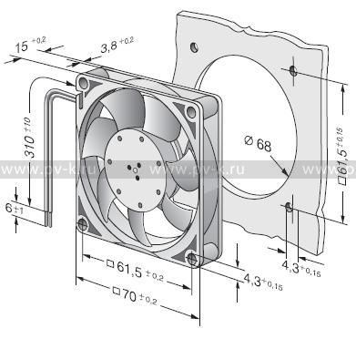 EBMPAPST 712F (70x70)