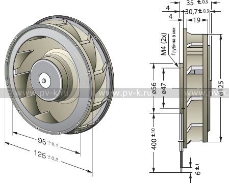 EBMPAPST RER125-19/18N