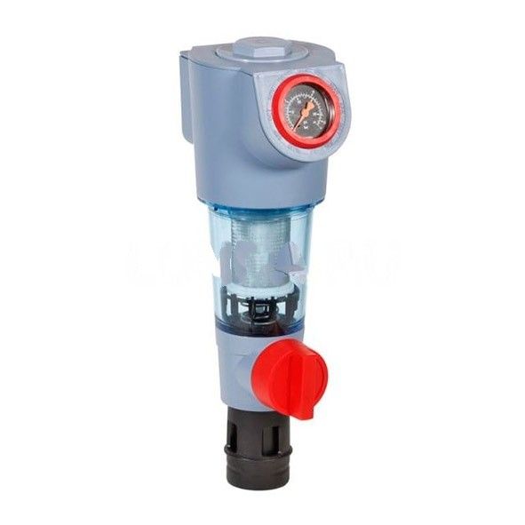 Фильтр сетчатый для холодной воды с обратной промывкой F74CS, Honeywell Braukmann