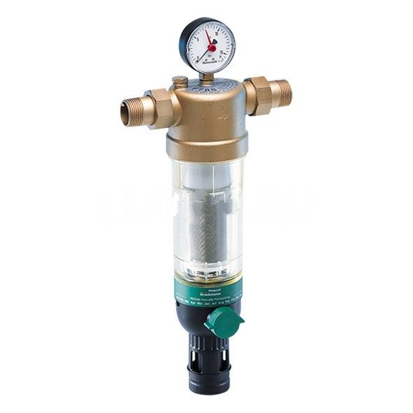 Фильтр сетчатый для холодной воды с обратной промывкой F76S, Honeywell Braukmann