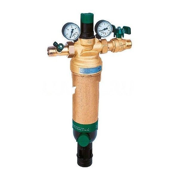 Фильтр сетчатый для горячей воды с обратной промывкой HS10S, Honeywell Braukmann