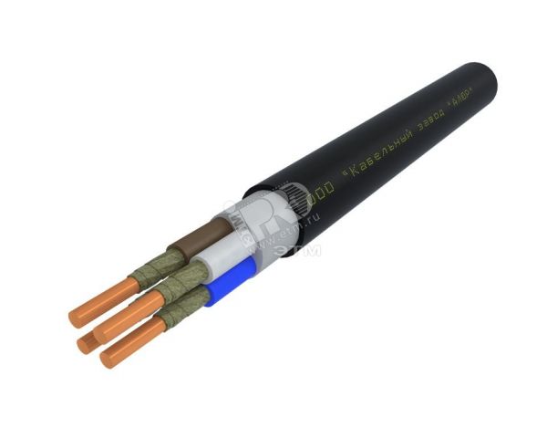 Кабель силовой ВВГнг(А)-FRLSLTx 4х4 (PE)-1 однопроволочный (барабан)