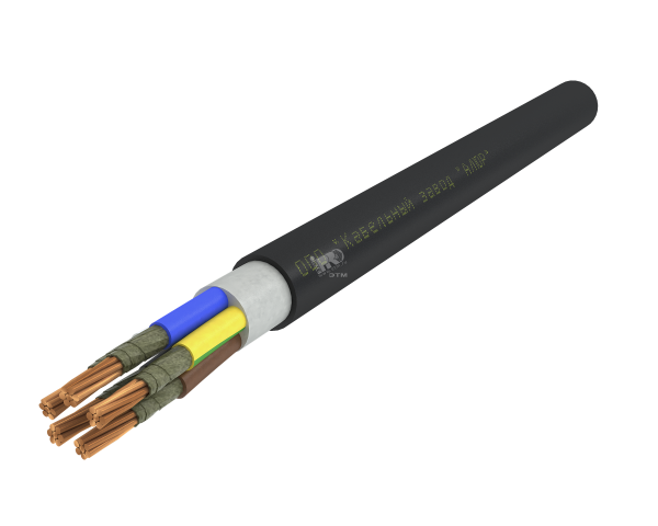 Кабель силовой ВВГнг(А)-FRLSLTx 5х50 мк(N.PE)-0.66 черный барабан