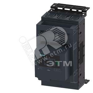 Разъединитель 3п NH00 160A 40мм шинная система COVER LEVEL 32/70мм