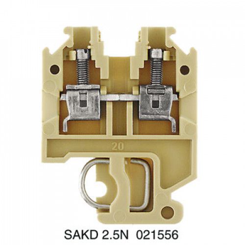 215560000 Клемма SAKD 2.5N (100шт) Weidmueller