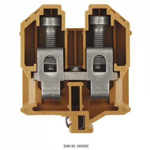 550520000 Клемма SAK 95 KRG на рейку TS32 (10шт) Weidmueller