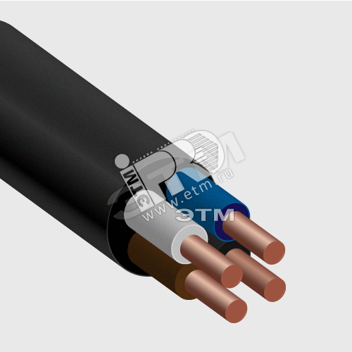 кабель ППГнг(A)-HF 4х1,5ок(N)-1
