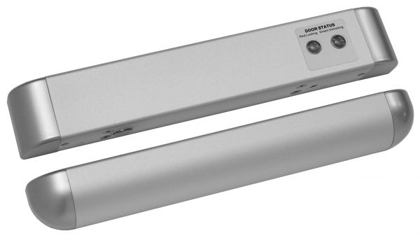 Замок электро-механический, соленоидный, накладной, мониторинг, СИД индикация