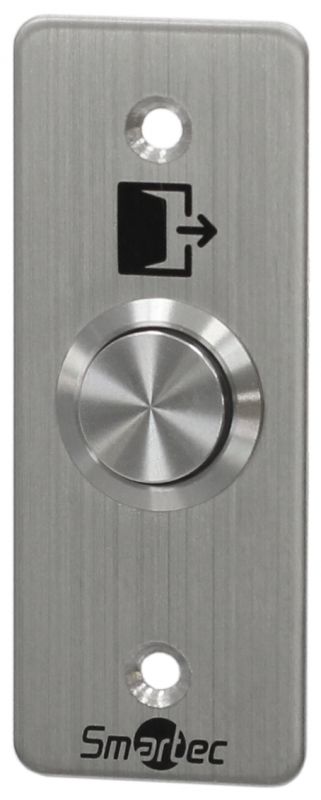 Кнопка металлическая, IP66, врезная, НР/ОБЩ и НЗ/ОБЩ контакты, 35х90х45 мм