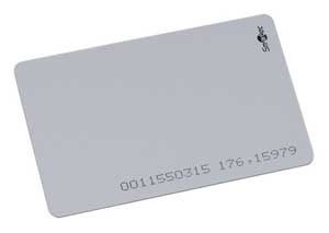 Cмарт карта MIFARE PLUS S4K 7B UID, ISO - для печати на принтере, 86х54х0.8мм.