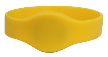 Браслет с EM идентификатором, диаметр 55 мм, желтый