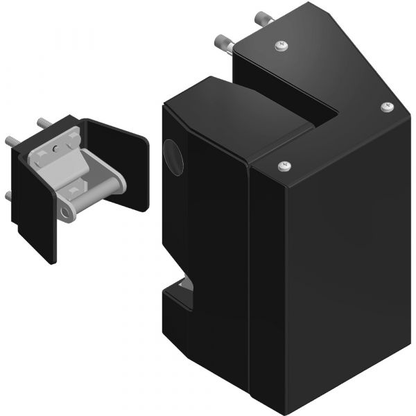 Комплект монтажный MK AL-ZL-Outside для крепления замка AL-ZL-01, черный