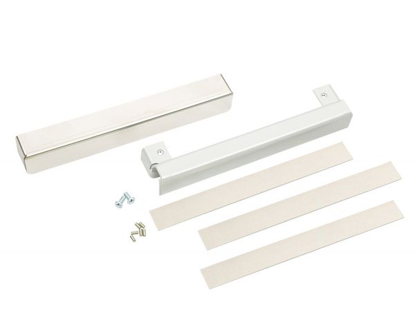 Комплект монтажный MK AL-250 SM-Shift (серый) для крепления на стеклянные двери замка AL-250SM,     нерж.